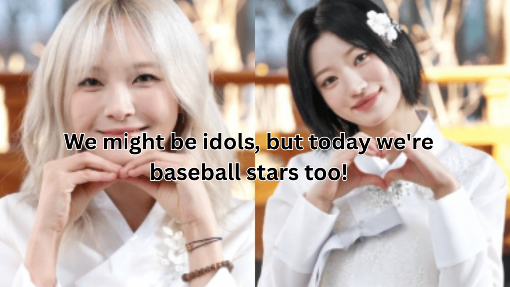 This contains an image of Billlie's Moon Sua and Siyoon