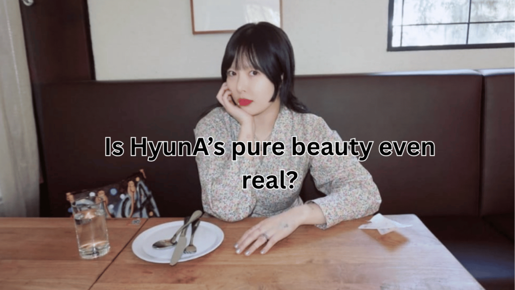 This contains an image of Hyuna