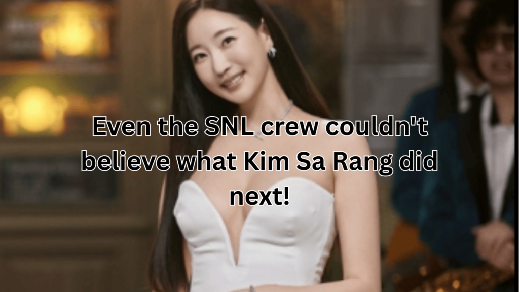 This contains an image of Actress Kim Sa Rang