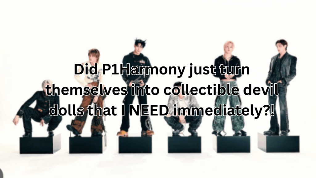 This contains an image of P1Harmony DUH Comeback Photos