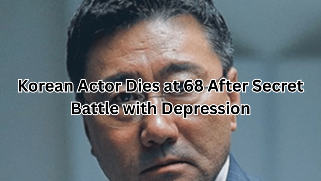 This contains an image of Actor Choi Jung Woo