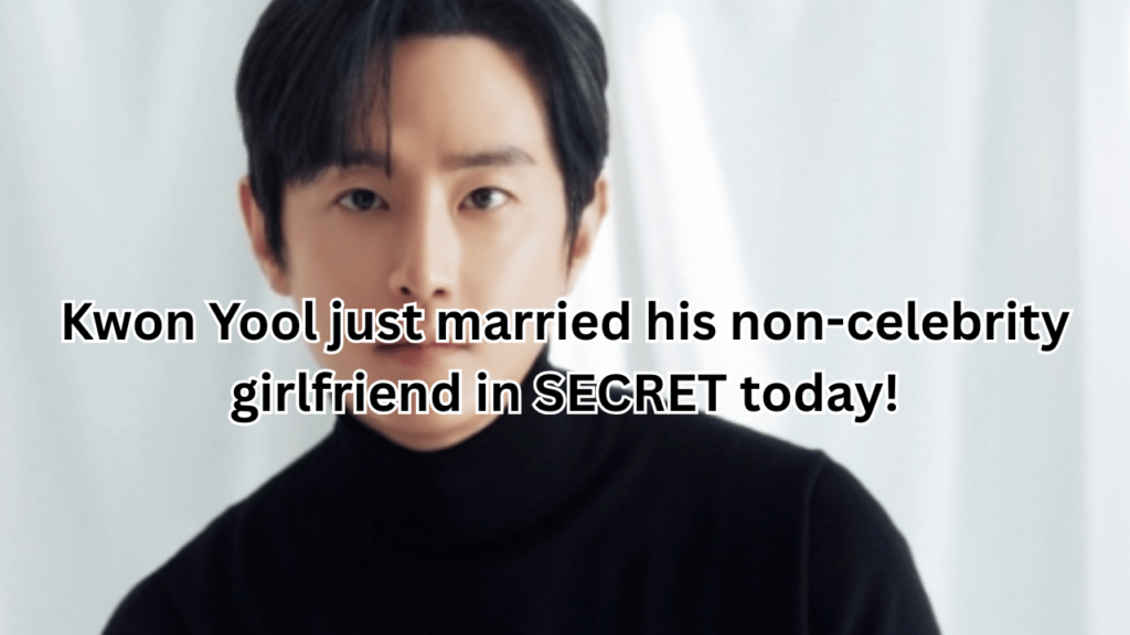This contains an image of Actor Kwon Yool