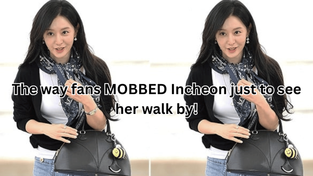 This contains an image of Kim Ji Won