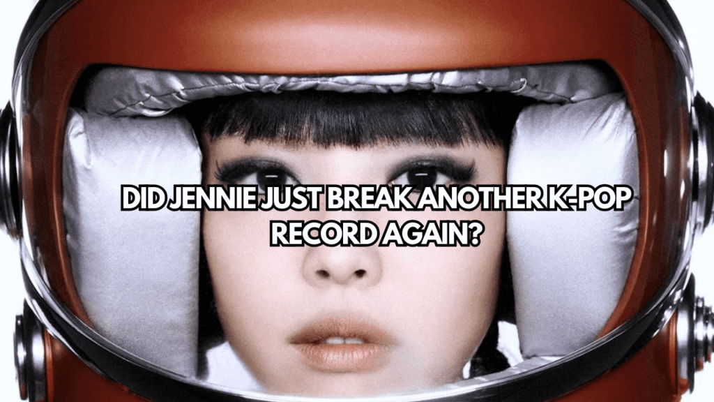 A picture of Jenni song "Like JENNIE music"