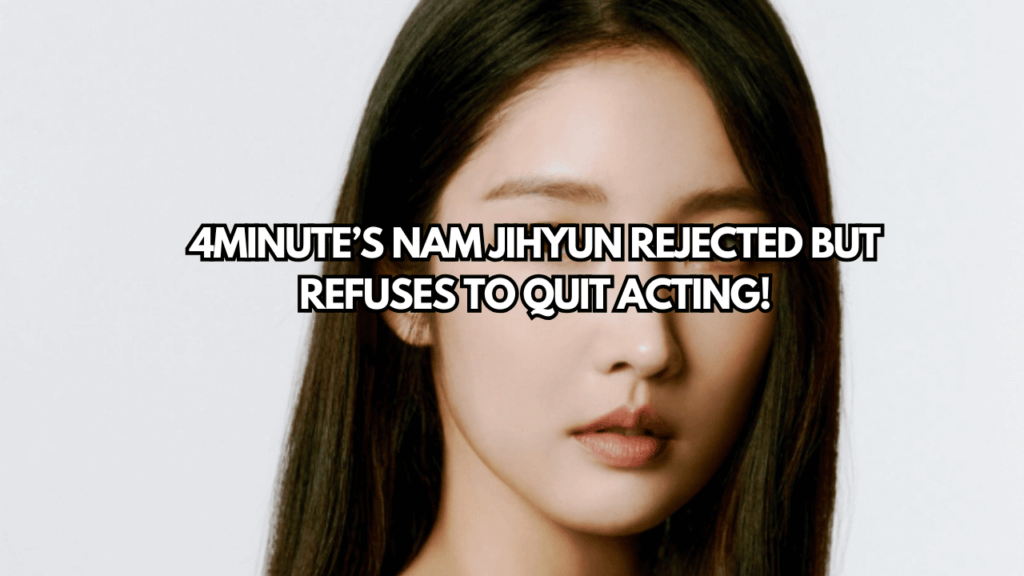 A picture of Former 4Minute Member Nam Ji Hyun