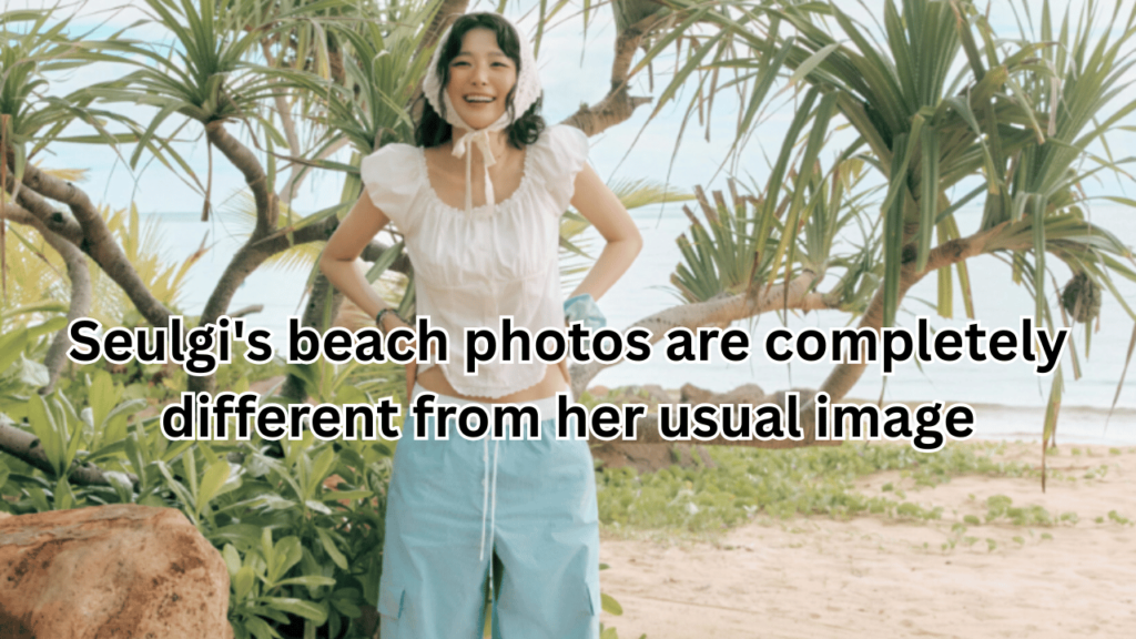 This contains an image of Red Velvet Seulgi