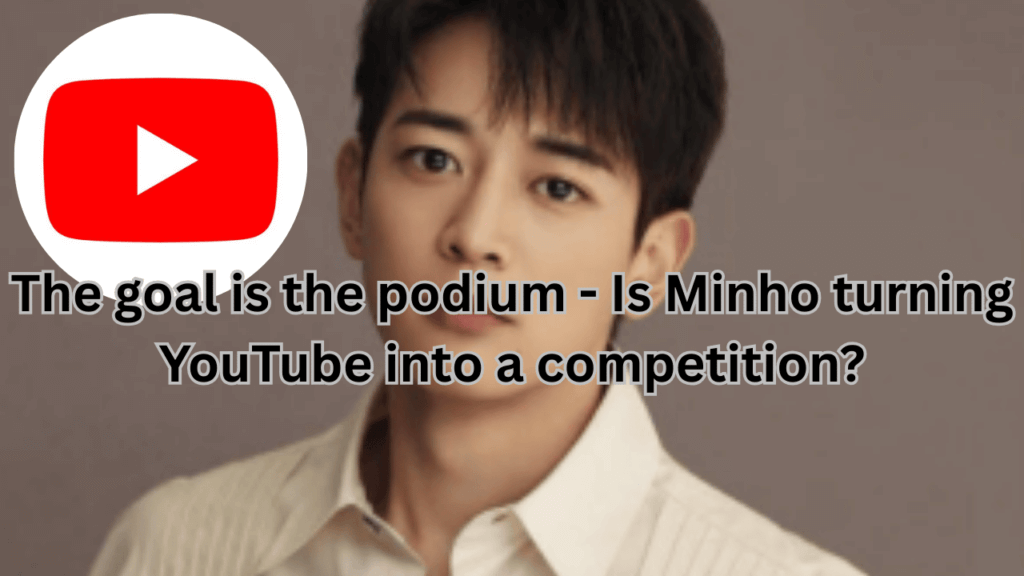 This contains an image of SHINee's Minho and another image of youtube piercing in a circle