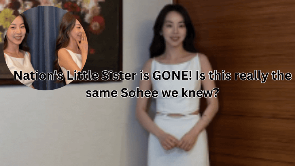 This contains an image of Wonder Girls member Ahn Sohee