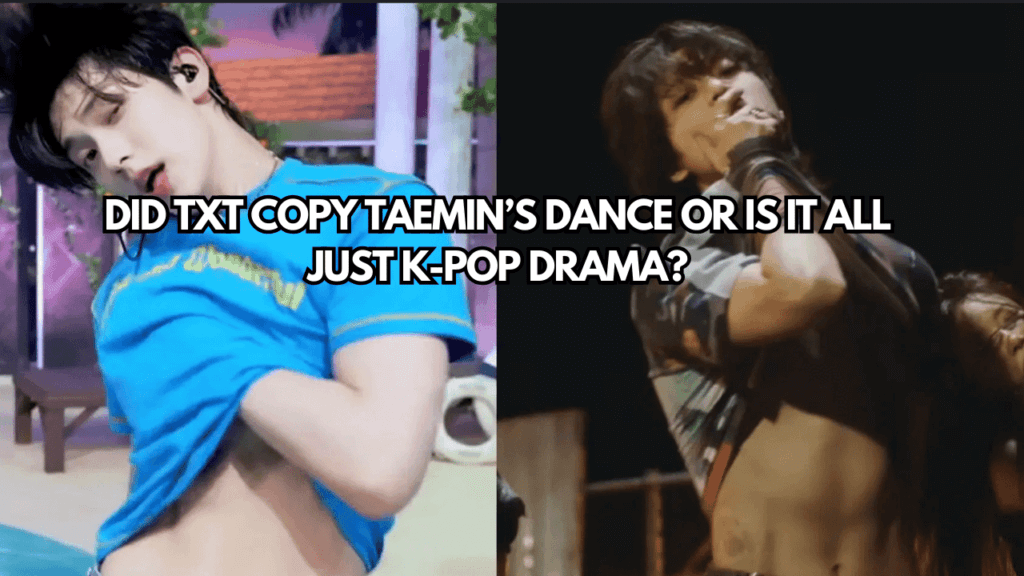 A pictrure of Taemin Guilty Dance Comparison