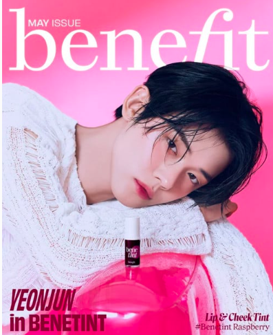 This contains an image of TXT Yeonjun's Exciting Benefit Ambassador Journey