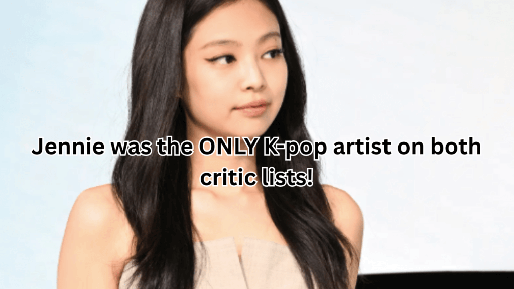 This contains an image BLACKPINK Jennie
