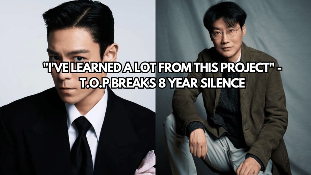 A picture of Big Bang T.O.P and A picture of Hwang Dong-hyuk