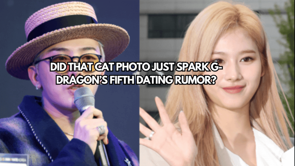 A picture of BIGBANG (G-Dragon) and A picture of Lee Joo-Yeon