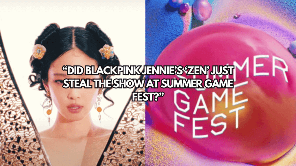 A picture of. Blackpink Singer Jennie Summer Game Fest 2025' trailer