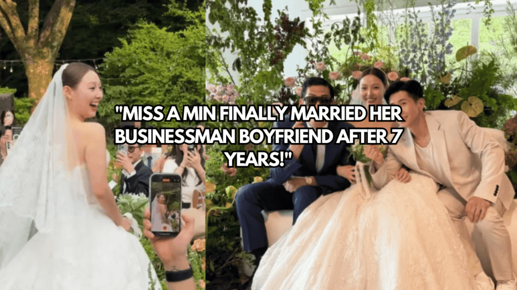 A picture of Miss A Min wedding