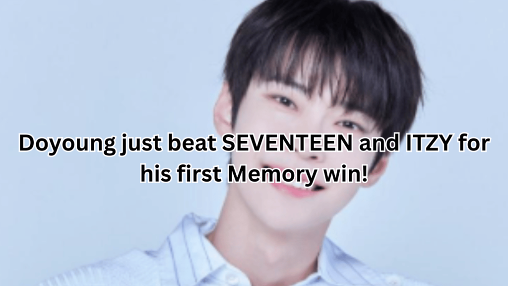 This contains an image of NCT's Doyoung