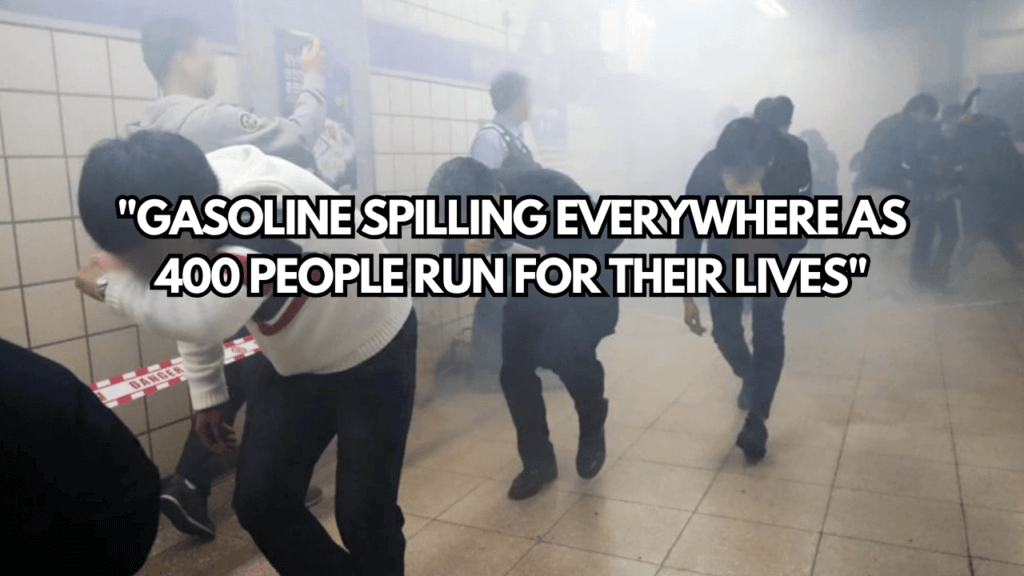 A picture of the Seoul Subway Fire Forces