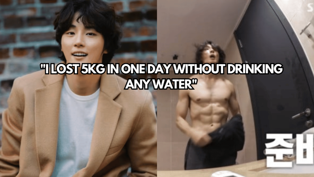 A picture of Yoon Shi-yoon and also a picture of him