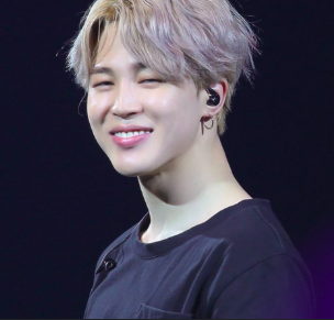 This contains an image of BTS Jimin
