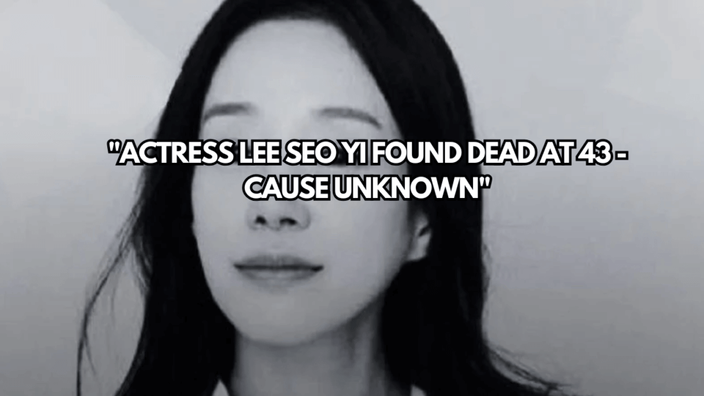 A picture of Actor Lee Seo-yi