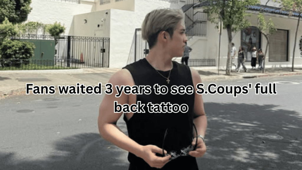 This contains an image of S.Coups Hawaii
